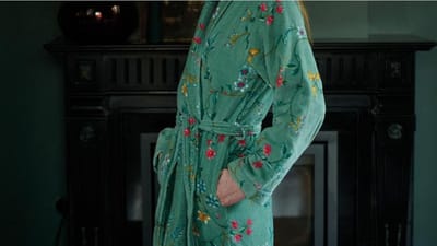 Pip Studio Les Fleurs Badjas - Groen - S