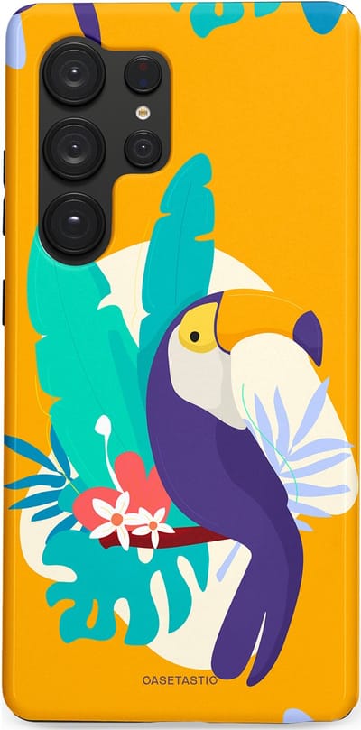 Casetastic Hoesje Geschikt voor Samsung S25 Ultra - Stijlvolle Beschermende Duo-layer Case - Toeceaan
