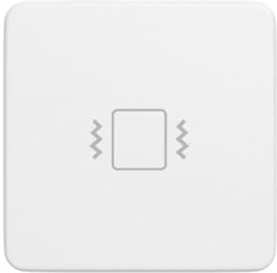 Zigbee Trillingssensor - Bewegingsmelder Alarm - Huisbeveiliging - Instelbare Gevoeligheid - 5.61 x 1.27 x 5.61 cm - Wit