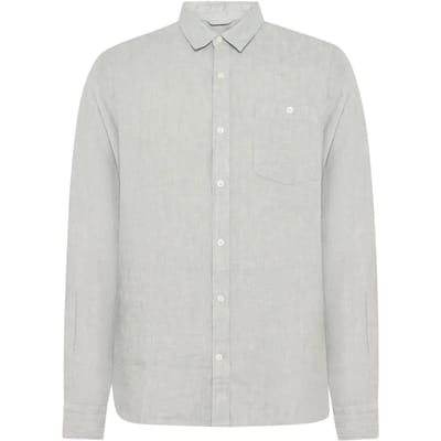 Overhemd Lange Mouw Knowledge Cotton Apparel Knowledge Cotton Apparel Shirt Stripe Grey