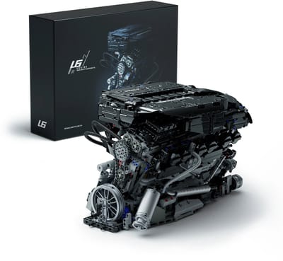 Nifeliz L6 Engine bouwset - 2820 stukken - Technisch auto bouwset – Detaillistisch Modelbouwpakket – Displaymodel voor Volwassenen en Verzamelaars - bouwpakketten volwassenen