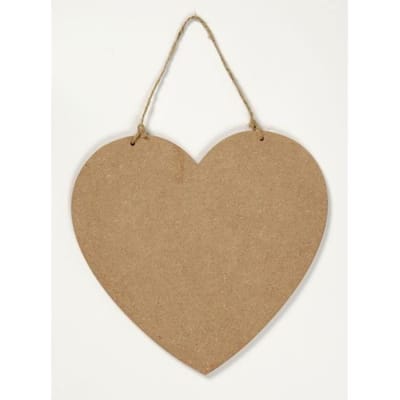 CC MDF Hanger Hart 18,5x19,5 cm