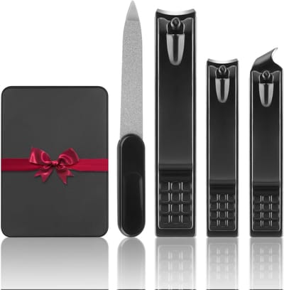 Professionele Nagelknipperset - Nagelverzorgingsgereedschap - 4 delig - Koolstofstaal