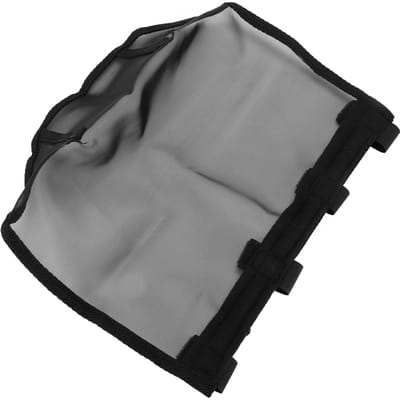 Couvre-nez pour cheval Respirant Teslin Masque anti-mouches pour cheval Protection du visage pour chevauxL L gray