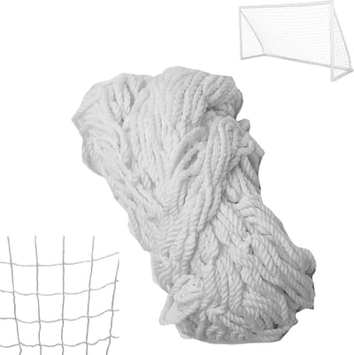 Dailygoods- Voetbalnet Sportvervangend - Pop-up Voetbaldoelnet - Voetbal Trainingsmateriaal - Achtertuin - Voor Kinderen - 12x6 FT - Doelnet