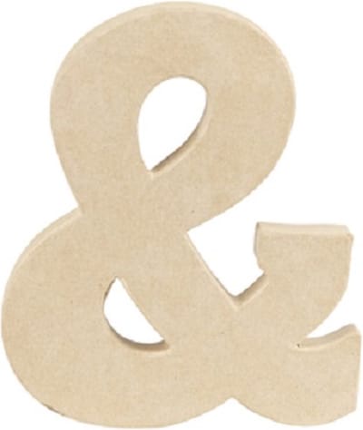 Decopatch & - 20 cm - Papier marche - & teken