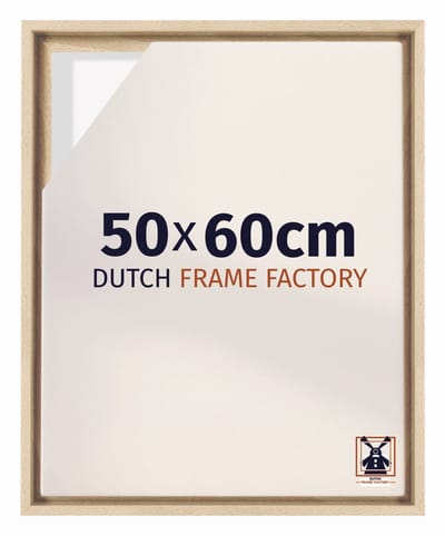 Baklijst 50x60 cm - Beuken - Geschikt voor Canvasdoek - MDF Baklijst Lausanne