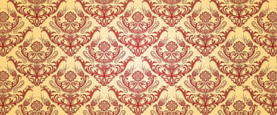 Fotobehang Floral Pattern Abstract | PANORAMIC - 250cm x 104cm | 130g/m2 Vlies