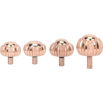 4 Stuks Horloge Kroon Vervanging Legering Meerdere Maten Draagbaar Duurzaam Horloge Reparatie Gereedschap beige