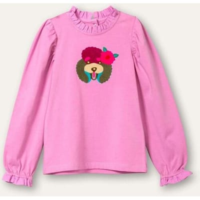 Oilily Theatre T-shirt- maat92/2T Holly Berry