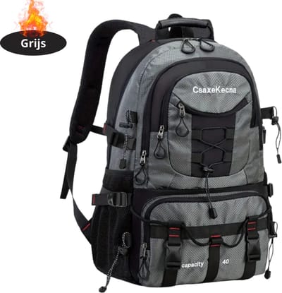 Livano Rugzak - Dames - Heren - Meisje - Jongens - Backpack - Outdoor - Grijs