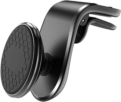 Mobiele telefoonhouder voor in de auto, magnetisch, met super sterke magneten, voor alle mobiele telefoons van 4,7 tot 6,7 inch, zwart