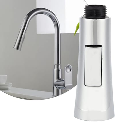 Kraansproeikop Uittrekbaar - Keukenkraan Mondstuk - Keuken Schoonmaken - Twee Sproei Modi - G1/2 Inch - Chroom