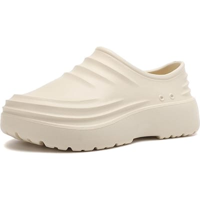 Hotel Chef Schoenen Vier Seizoenen Antislip Waterdicht Oliebestendig Keuken werkschoenen Heren casual Joker lichtgewicht EVA Buiten Tuin Schoenen 41 white