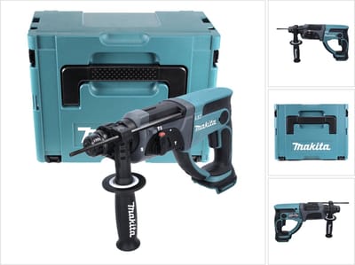 Makita DHR 202 ZJ accu combihamer 18 V 2,0 J SDS Plus + Makpac - zonder accu, zonder oplader