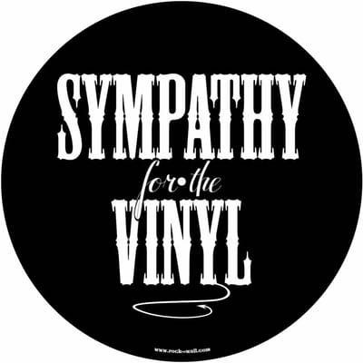 Draaitafel Viltmat - Platenonderlegger - Vinyl Bescherming - 100% Vilt Materiaal - 29.6cm Diameter - Zwart