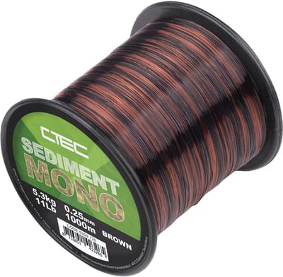 Spro C-Tec Sediment Monofilament lijn Brown 0.25mm / 5.3kg - Vislijn