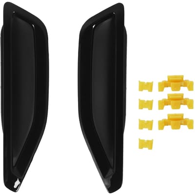 Garniture de Bouche d'Aération Latérale 51137418177 Panneau de Ventilation de Canal d'Air Gauche Droite pour X5 G05 Pré-LCI 2019 à 2023 Glossy Black