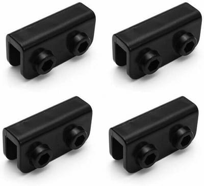 Rechthoekige Beugel Pop-up, 4 stks Pop-up Gazebo Vervanging Connector Onderdelen Rechthoekige Beugel Set Patio Paraplu (4 Stks)