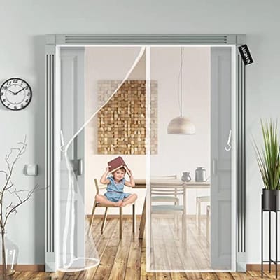 Magnetische Hordeur 160 x 220 cm - Perfect voor Balkondeuren en Terrasdeuren