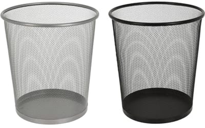 Metalen Prullenbak 30 cm - Duurzaam en Stijlvol Afvalbeheer