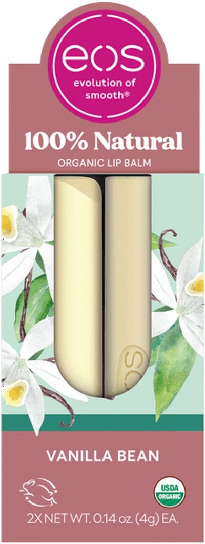 eos 100% Natural & Organic Lip Balm- Vanilla Bean