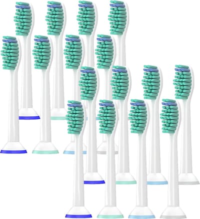 Universele Opzetborstels - Compatibel met Philips Sonicare - 16 Stuks