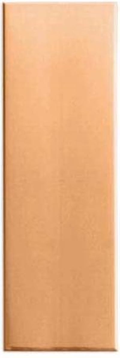 Koperen strook, 50 x 152 mm, ImpressArt
