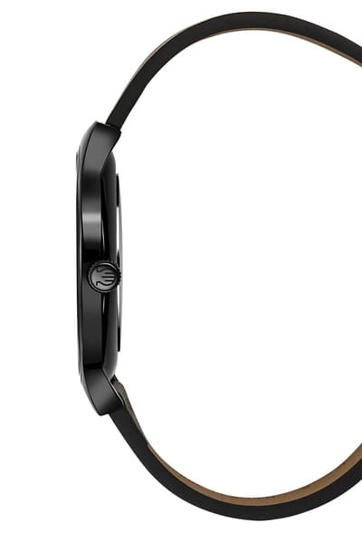 Orphelia Serendipity OR61805 Horloge - Leer - Zwart - Ø 40 mm