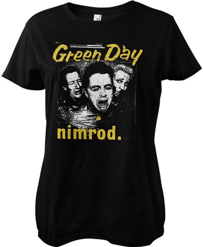 Green Day T-shirt Nimrod Girly Tee WMX-5-GDAY011-H85-14