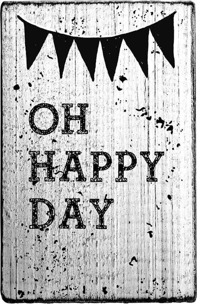 Colop vintage stempel-Oh Happy Day-Stempelen-Kaarten maken-Scrapbook-Knutselen-Hobby-DIY-Stempels-Creative hobby