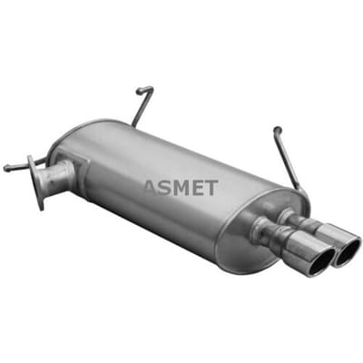 Geluiddemper achter ASMET 26.020