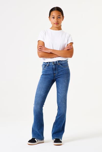 Rianna 570 Superslim Flared Jeans - Dark Used