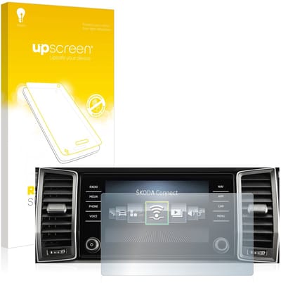 upscreen - Screenprotector voor Skoda Columbus Kodiaq 2020-2021 Infotainment System - Folie Beschermfolie anti glare matte