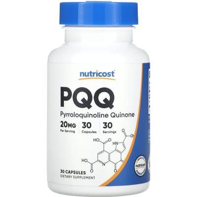 Pqq, 20Mg, 30 Capsules