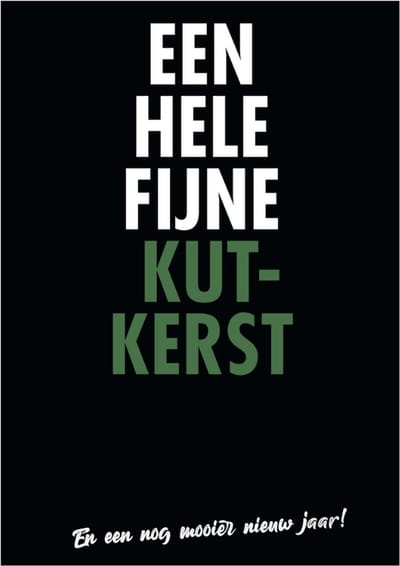 Kerstkaarten - set van 6 originele soBAD. kerstkaarten | Kerst | Nieuwjaar | Humor | Wenskaarten | Originele kerstkaarten | Envelop