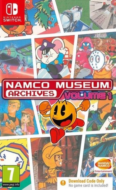 Namco Museum Archives: Volume 1 (Code in a Box) - Nintendo Switch - Retro