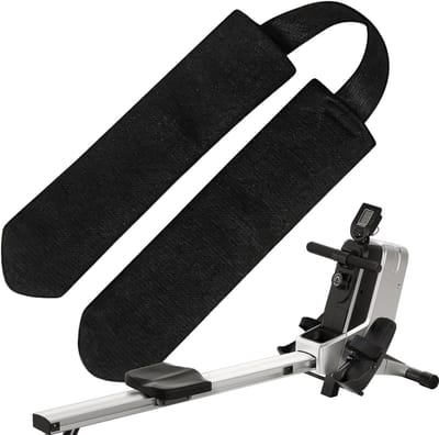 Roeigreephoes - Handvat Beschermer - Comfortabel Trainen - Antislip Katoen - 3 x 8 x 3 cm - Zwart