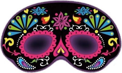 Amscan Masker Glow In The Dark Sierlijk