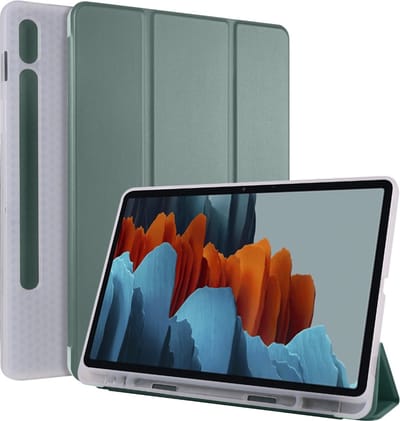 Hoesje geschikt voor Samsung Galaxy Tab S7 11 inch SM-T870, SM-T875, SM-T876B Hoes Smart Cover Bookcase Case Magnetisch Inklapbaar