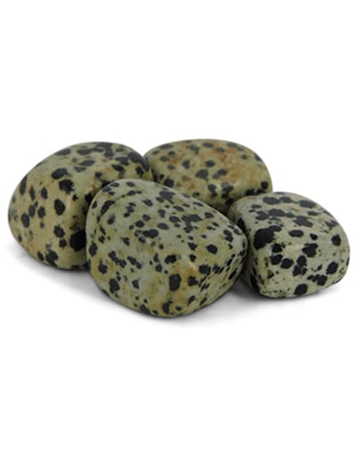 Jaspis dalmatiër 100 gr. trommelstenen (mt3)