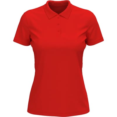 Stedman Lux Polo Women S9160 - SCARLET RED - XS