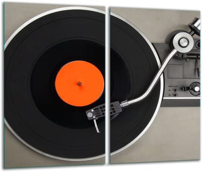 TMK ArtDeko Serie - Glazen Snijplank - 30x52cm - Beschermend - Inductie Geschikt