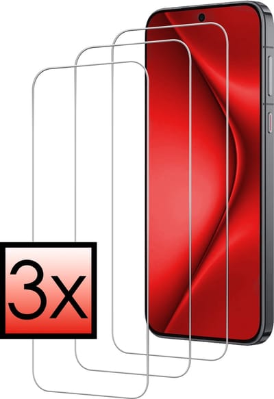 Screenprotector - 3 Stuks - Geschikt voor Huawei Pura 70 - Extra Sterk - Beschermglas - Gehard Glas - Tempered Glass - Screen Protector - Bescherm Cover