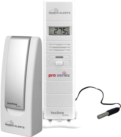 Digitale Thermometer voor Binnen en Buiten met Draadloze Sensor