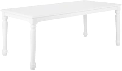 CARY - Eettafel - Wit - 90 x 180 cm - MDF