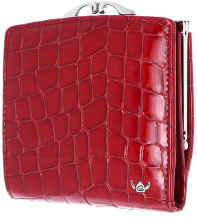Golden Head Leren portemonnee Cayenne RFID Protect Bügelbörse 2049 Kirsche rood