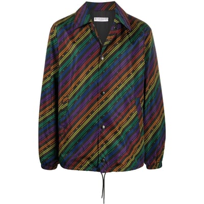 Givenchy Rainbow Chain Nylon Jas