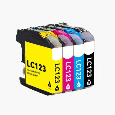 Voordeelset - Vervanger voor Brother LC-121/LC-123 XL