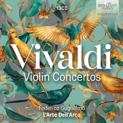 Federico Guglielmo & L'Arte Dell'Arco - Vivaldi: Violin Concertos (13 CD)